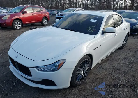 2015 Maserati Ghibli z USA, uszkodzony, nr VIN ZAM57XSA1F1162069